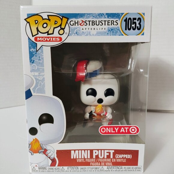 Pop! Movies - Ghostbusters Afterlife - Mini Puft (Zapped) #1053 - Target Exc - Picture 1 of 6